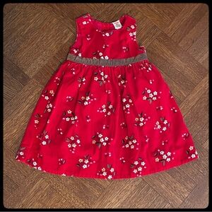 🆕 {GAP} Vintage Floral Velvet Christmas Holiday Dress